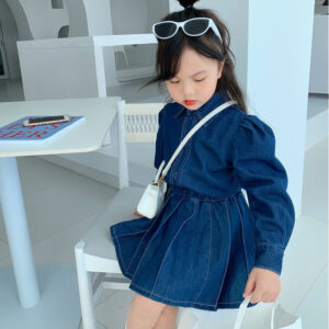 Girl's jeans skirt & jacket