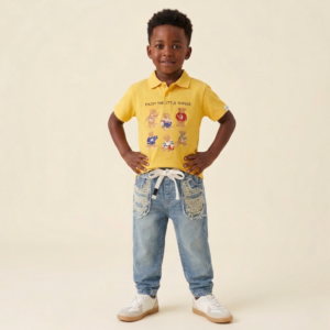 Teddy Bear Polo and Top Set