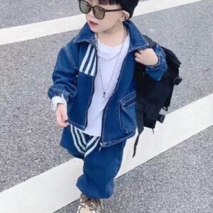 Jeans Jacket and Trouser Set