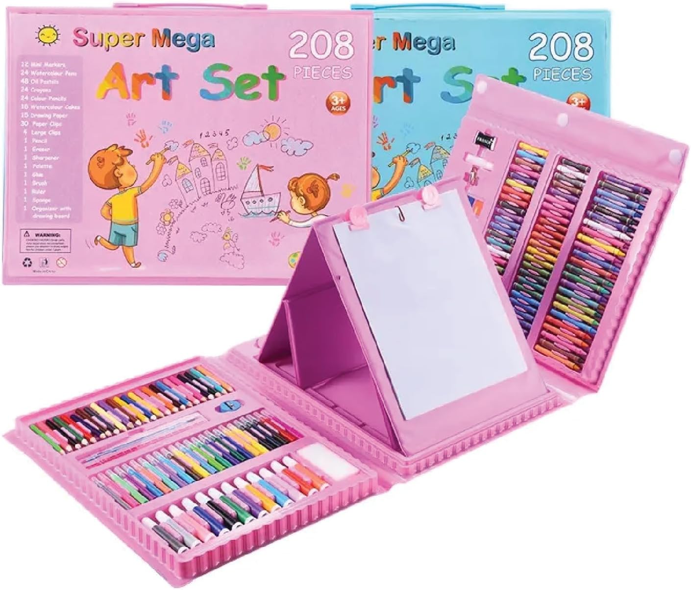208 Pcs Art Drawing Set2