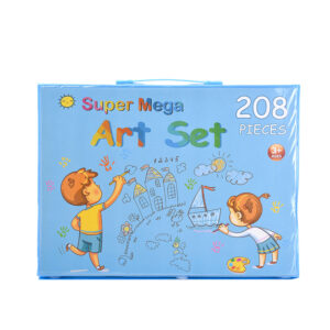 208 Pcs Art Drawing Set | Creative Kids Complete Colouring Set