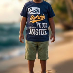 Cute Tshirt and Shorts Set