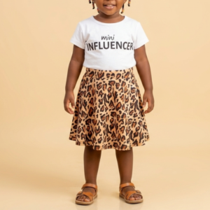 MIni Influencer Leopard Print Set