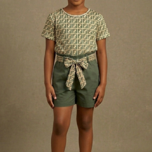 FF Top & Shorts Set