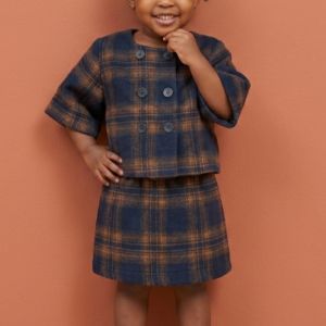 Skirt and Top Girl's Sweater Set