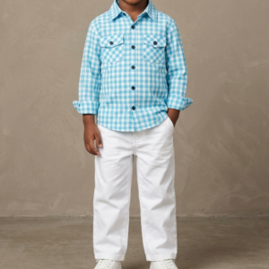 Plaid Corprorate Boy Set