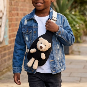 Unisex Teddy Crossbody Bag